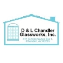 D & L Chandler Glassworks logo