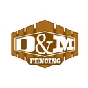 D & M Fencing logo