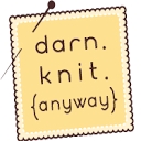 Logo for darnknitanyway.com