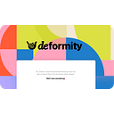 Deformity logo