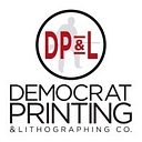 Democrat Printing And Lithographing Co. Est. In 1871 logo