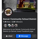 Denver Community School District logo