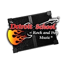 The Detroit School Of Rock And Pop Music logo