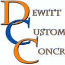 DeWitt Custom Concrete logo