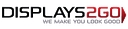 Displays 2 Go logo