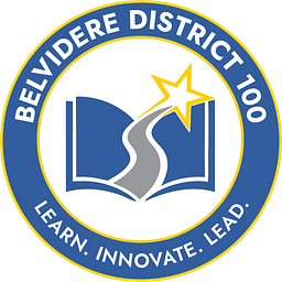 Belvidere Central Middle School logo