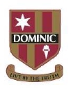 Dominic College logo