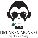 Drunken Monkey Mobile Bar Co. logo