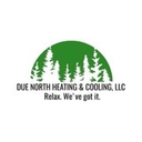 Due North Heating & Cooling logo