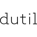 Dutil. Denim Shop logo