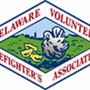 DELAWARE VOLUNTEER FIREFIGHTER'S logo