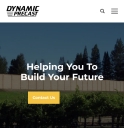 Dynamic Precast logo