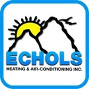 Echols Heating & AC is a professional HVAC logo