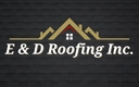 E & D Roofing logo