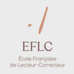 Logo EFLC-Ecole Française de Lecteur-Correcteur