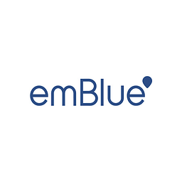 emBlue logo