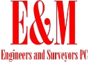 E&M Engineers And Surveyors, Pc logo