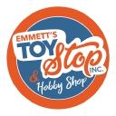 Emmett's ToyStop & Hobby Shop logo