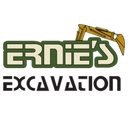 Ernie's Excavation logo