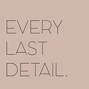 Every Last Detail co. logo