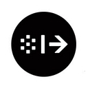 Extractable logo
