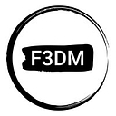 F3DM logo