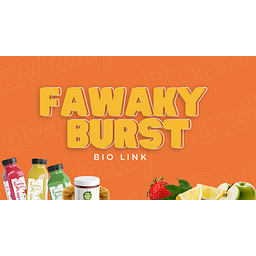Fawaky Burst Juice Company logo