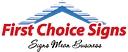 First Choice Signs logo