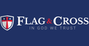 Flag and Cross logo