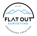 Flat Out Surveying logo