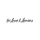 Logo for forloveandlemons.com
