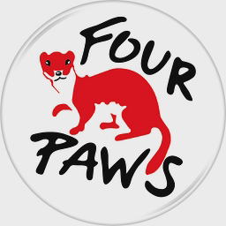 Logo of four-paws.org