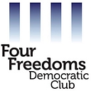 Four Freedoms Democratic Club logo