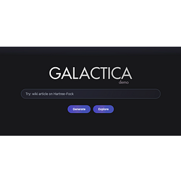 Galactica (Meta AI) logo