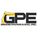 Geddis Paving & Excavating logo