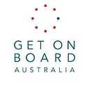 Get On Board Australia logo