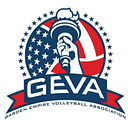 Garden Empire Volleyball Association logo