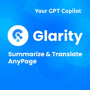 Glarity Summarize Google And Youtube logo