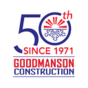 logo of GOODMANSON CONSTRUCTION, INC.