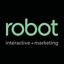 Robot Interactive + Marketing logo