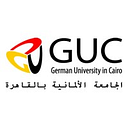 German University in Cairo logo