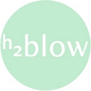 H2blow The Blowdry + Makeup Bar logo