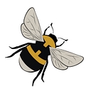 The Haberdasher Bee logo