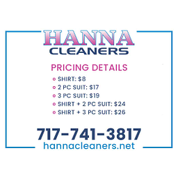 Hanna Cleaners logo