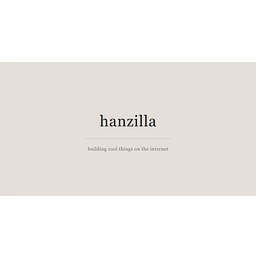 Hanzilla logo