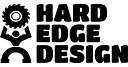 Hard Edge Design: Screenprint And Embroidery logo