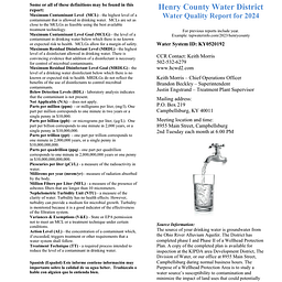Henry County Water District Number 2 logo