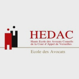 Logo HEDAC Haute Ecole des Avocats Conseils des Barreaux du ressort de la Cour d'appel de Versailles
