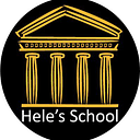 Hele's School logo