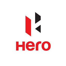 Hero MotoCorp logo, transparent background